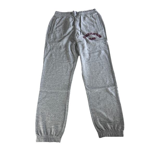 Gymshark Weightlifting Club Jogger Small Grey Sweatpants Logo Comfy Baggy Look - Picture 2 of 13